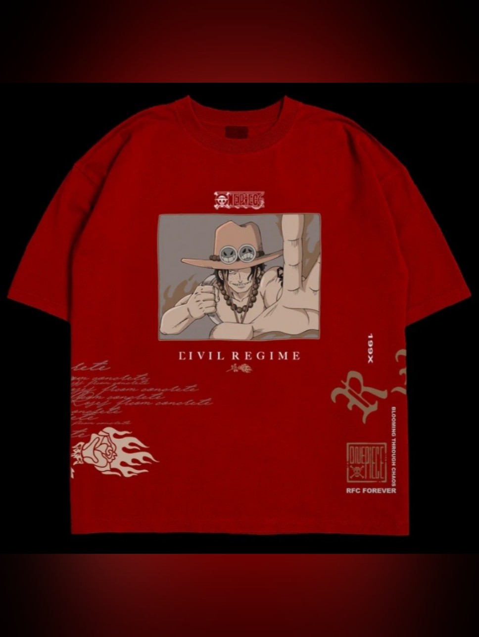 Civil Regime "Ace" 199x Oversized Tee